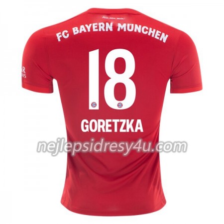 Fotbalový Dres FC Bayern Mnichov Leon Goretzka 18 Domácí 2019/20